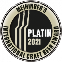 Meininger's International Craft Beer Award 2021 - Platin